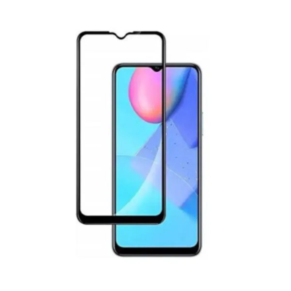 Other / Generic Vivo Y12s Full Glue Tempered Glass Screen Protector