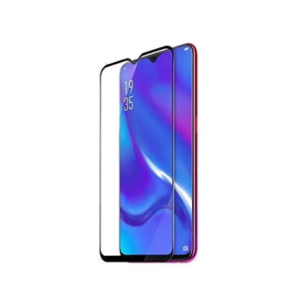 Other / Generic Vivo Y15 2019 Full Glue Tempered Glass Screen Protector
