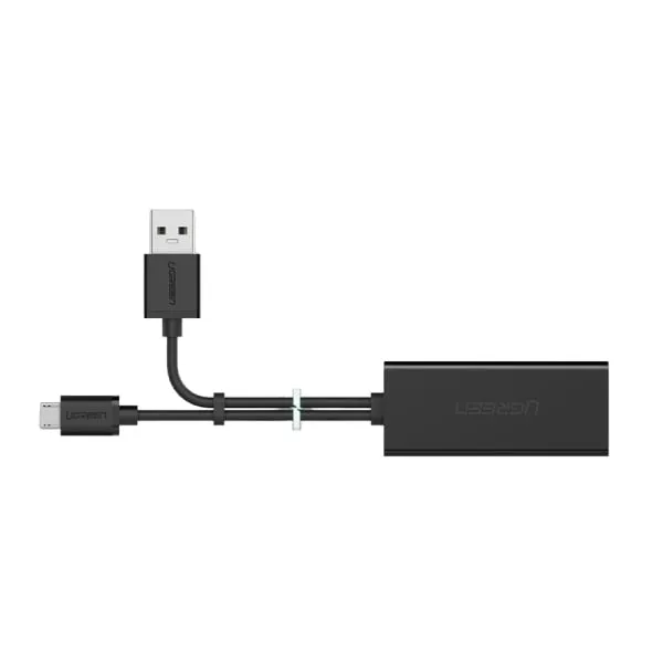 Ugreen 30985 Micro USB To 100mbps Ethernet Adapter — photo 2