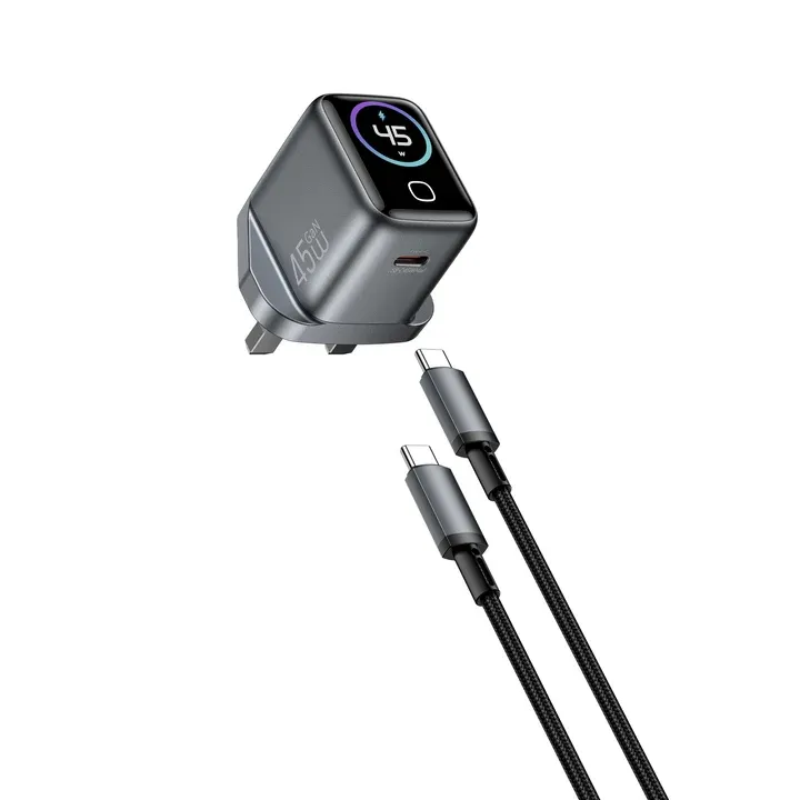 WiWU CHG500 Voyager 45W PD/QC GaN Charger Combo — photo 3