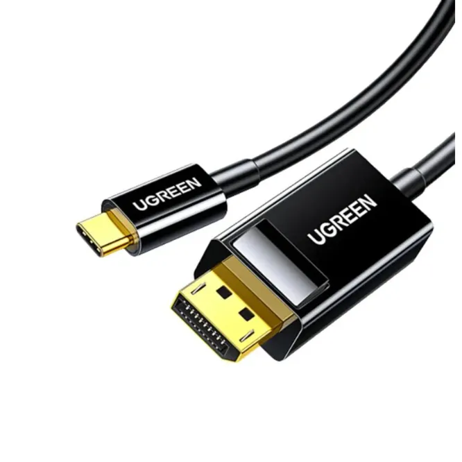 Ugreen 50994 USB Type-C To DisplayPort Cable 1.5M – Black