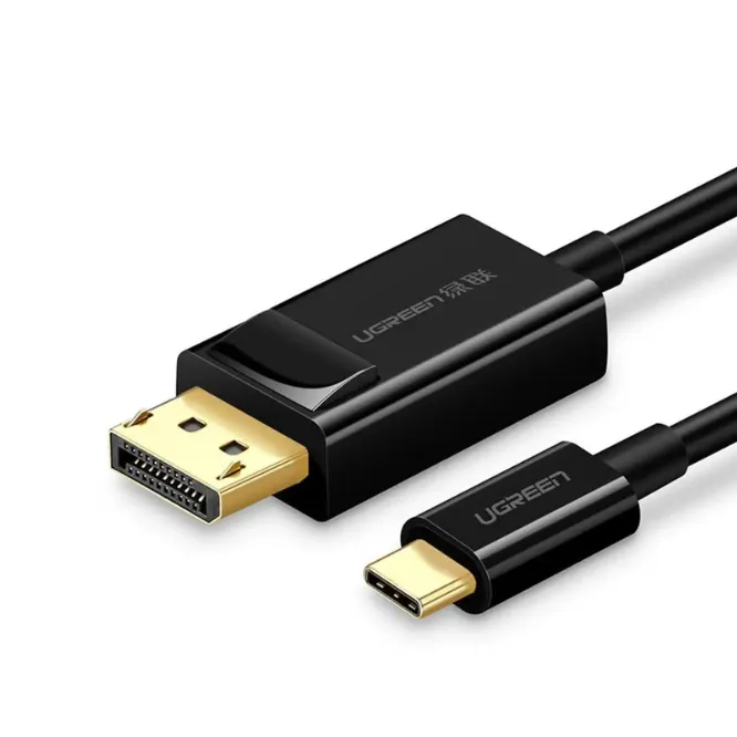 Ugreen 50994 USB Type-C To DisplayPort Cable 1.5M – Black — photo 2