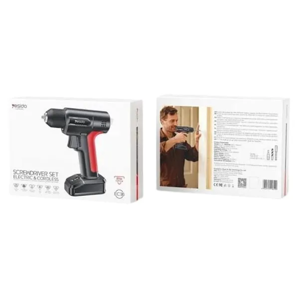 Yesido EC36 Electric & Cordless Screwdriver Set — photo 3
