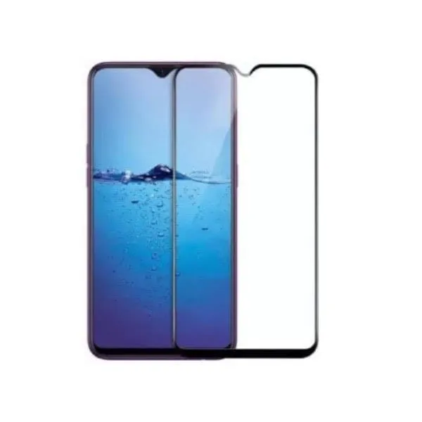 Other / Generic Vivo Y20 2021 Full Glue Tempered Glass Screen Protector