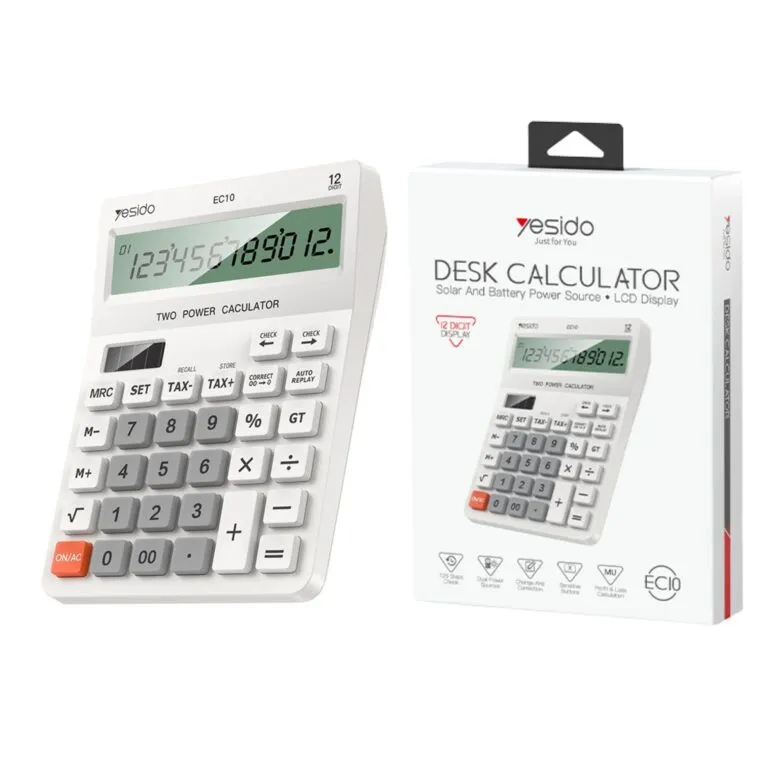 Yesido EC10 Desk Calculator — photo 2